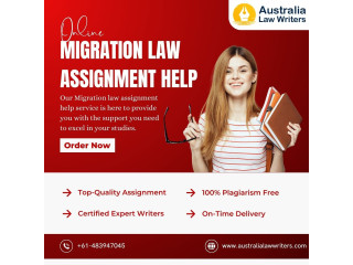 Migration law assignment help from us is with relevant details and better results