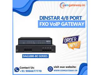 Dinstar 8 Port FXO VoIP Gateway