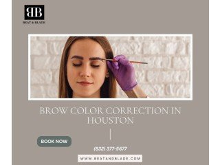 How to Find the Best Brow Color Correction Service in Houston?