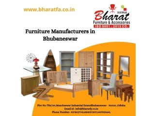 Leading Furniture Manufacturers in Bhubaneswar