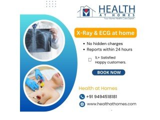 X-Ray and ECG at home in Hyderabad