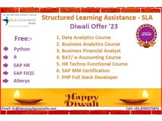 Accounting Course in Delhi, Noida, Gurgaon, Free SAP FICO & HR Payroll Training, Diwali Offer '23, Salary Upto 5 to 7 LPA, Free Job Placement