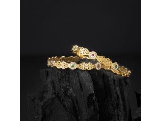 Kada gold bangles designs for daily use