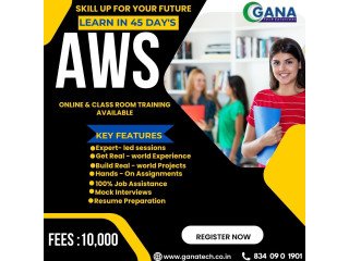 AWS training in Ameerpet | 8340901901 Ganatech