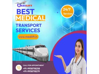 Utilize Train Ambulance Service in Patna by King with full medical support