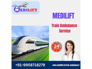 Utilize Train Ambulance Services in Kolkata by Medilift with the best medical facilities