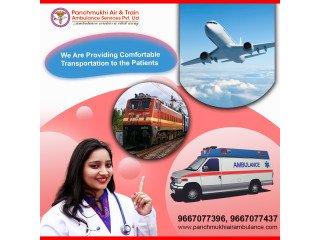 Get Low-Cost Panchmukhi Air Ambulance Services in Raipur with Medical Facility