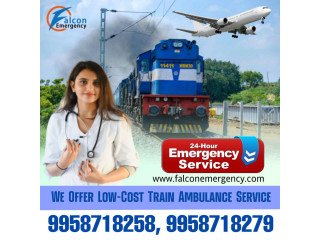 Standard Medical Transportation Offered by Falcon Emergency Train Ambulance in Patna