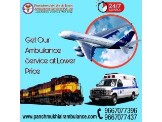 Obtain Life-Saver Panchmukhi Air Ambulance Services in Delhi with ICU or CCU Specialists