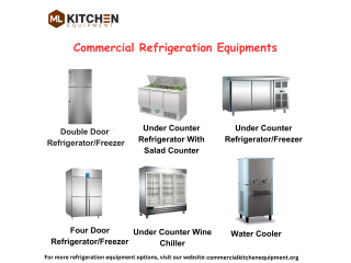 Buy Top-Rated Commercial Refrigeration Equipment in Delhi, India | MKE