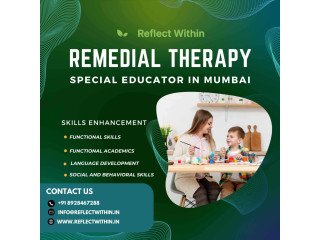 Advantages of Hiring a Remedial Therapy Special Educator in Mumbai