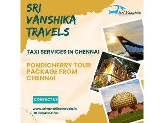 Taxi Services in Chennai | Sri Vanshika Travels