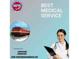 Gain MPM Train Ambulance Service in Siliguri With PICU System