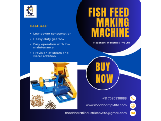 Buy Fish Feed Making Machine from Maabharti Industries Pvt Ltd