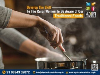 Empower the women with traditional cooking courses