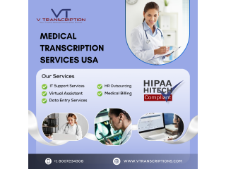 Medical Transcription Services USA | V Transcription