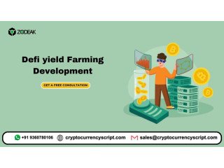 Defi yield Farming Development